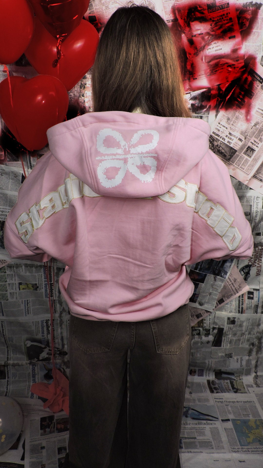 PERFECT HOODIE  PINK LADY unisex